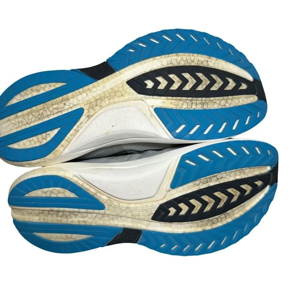 Saucony Gray and Blue Athletic Shoes size 11.5 Wide